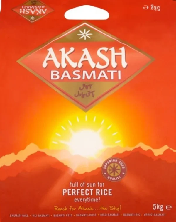Akash Basmati Perfect Rice 5kg