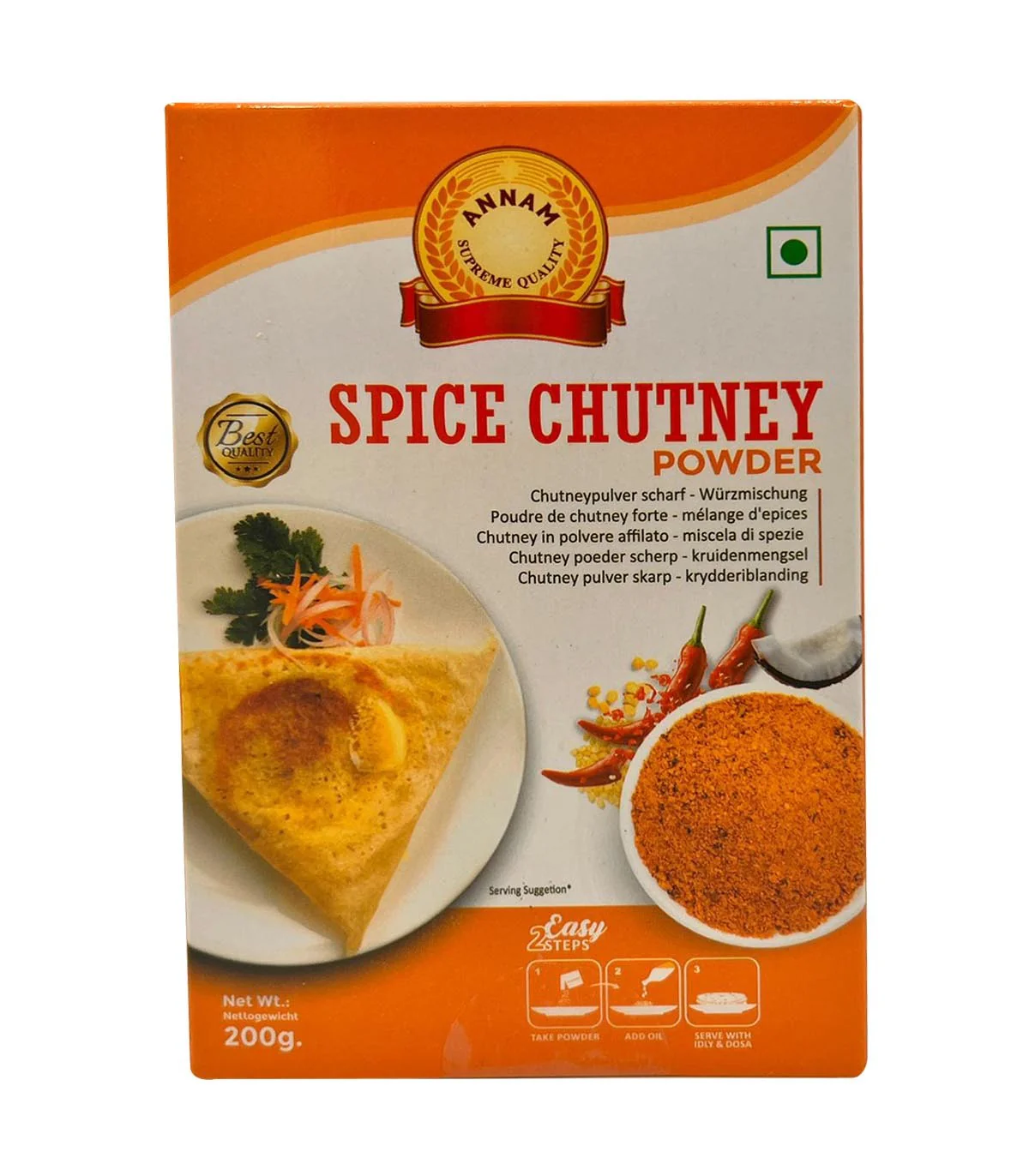 Annam Spice Chutney Powder 200g