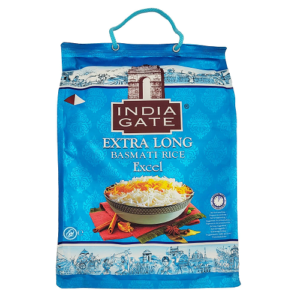 India Gate Extra Long Basmati Rice Excel 10kg