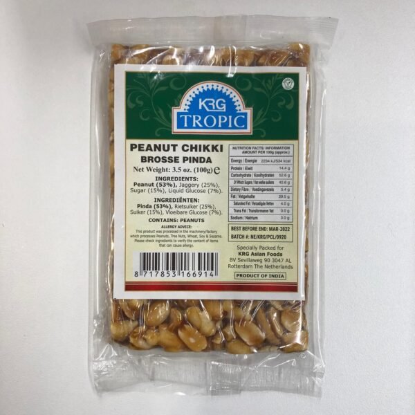 KRG Tropic Peanut Chikki 100g