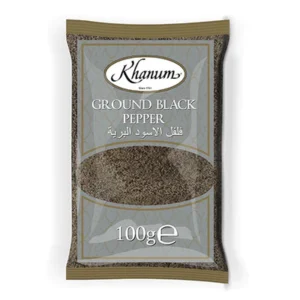 Khanum Ground Black Pepper 100g